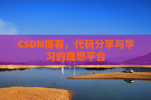 CSDN博客，代码分享与学习的理想平台